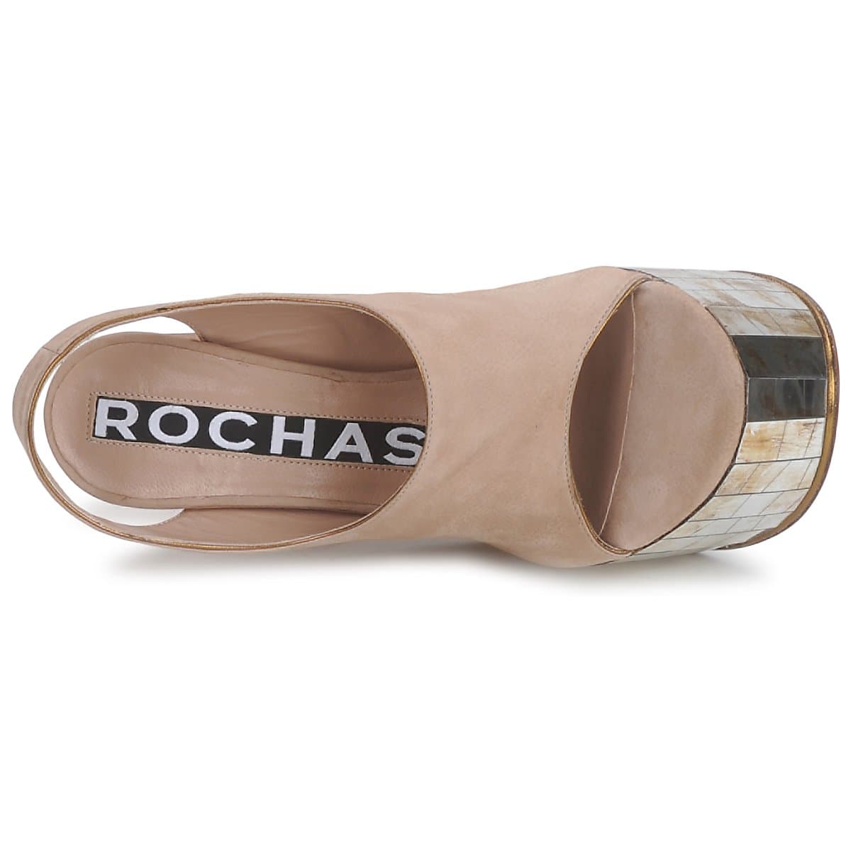 Women's Platforms Rochas Beige