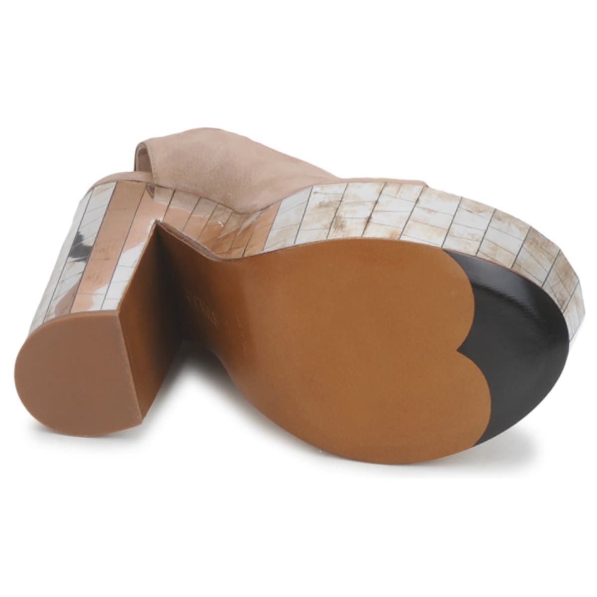 Women's Platforms Rochas Beige