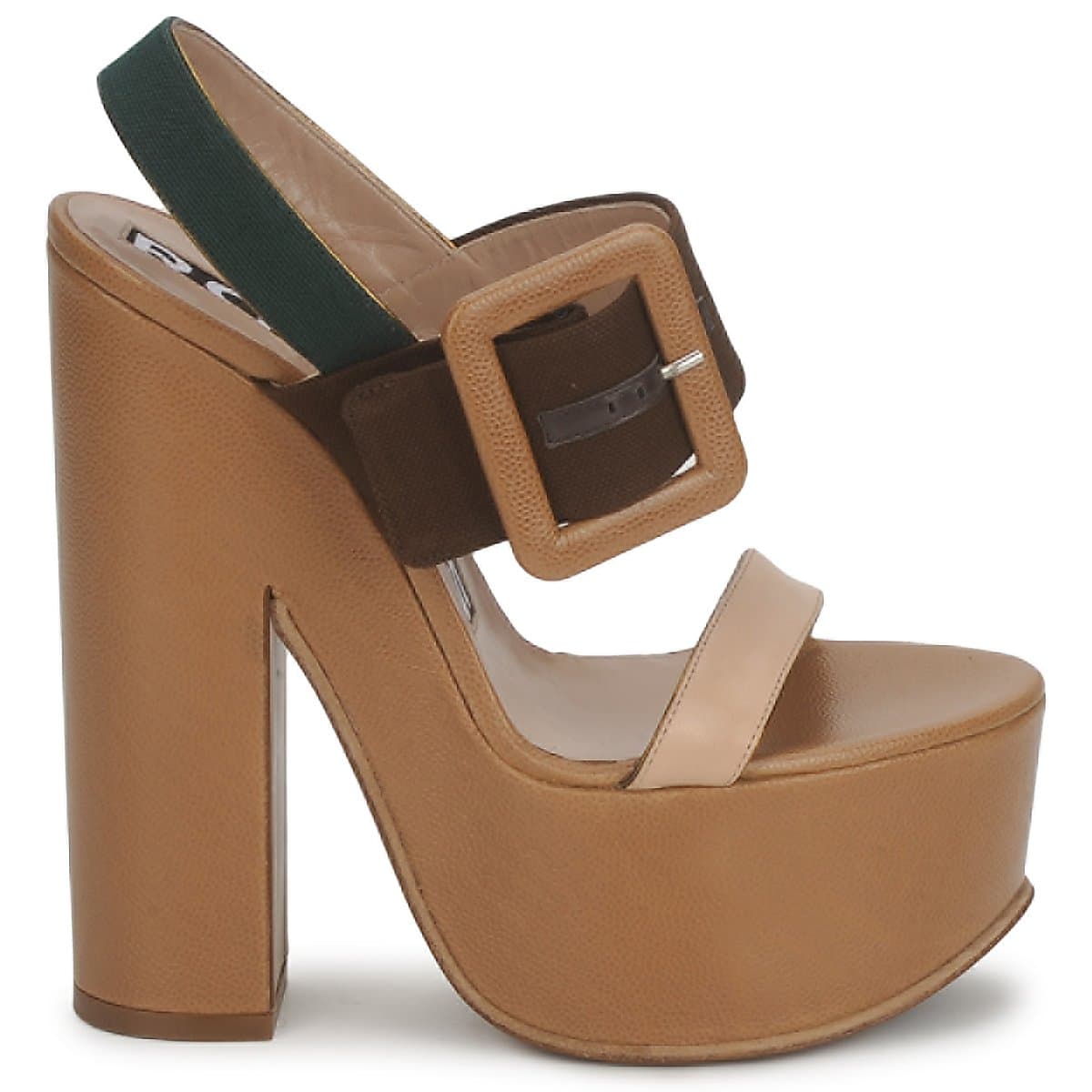 Women's Platforms Rochas Brown