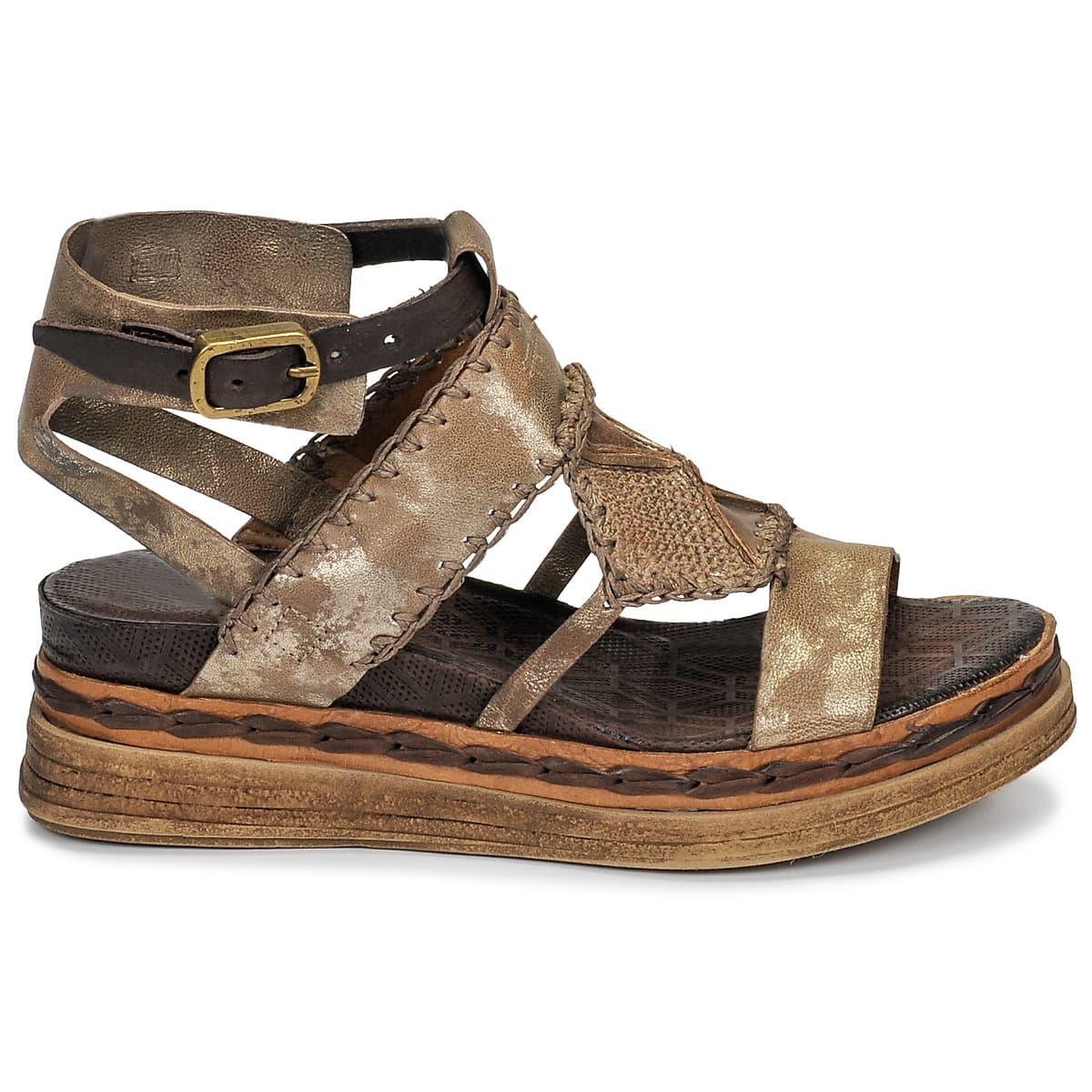 Women's Platforms Airstep / A.S.98 Gold