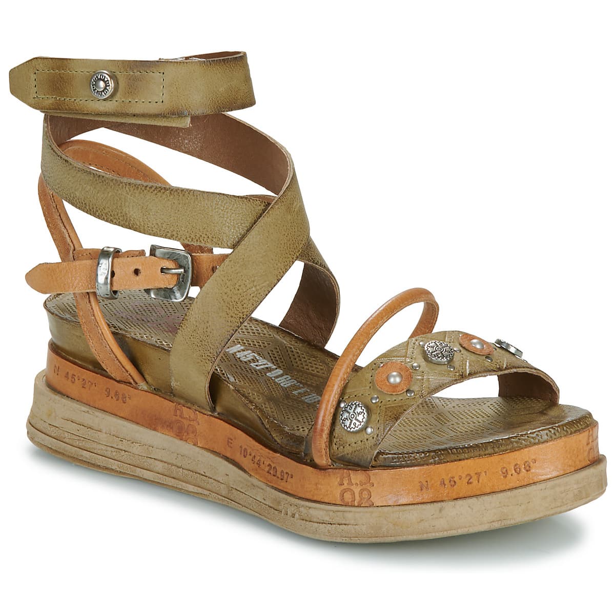 Women's Sandals Airstep / A.S.98 Khaki