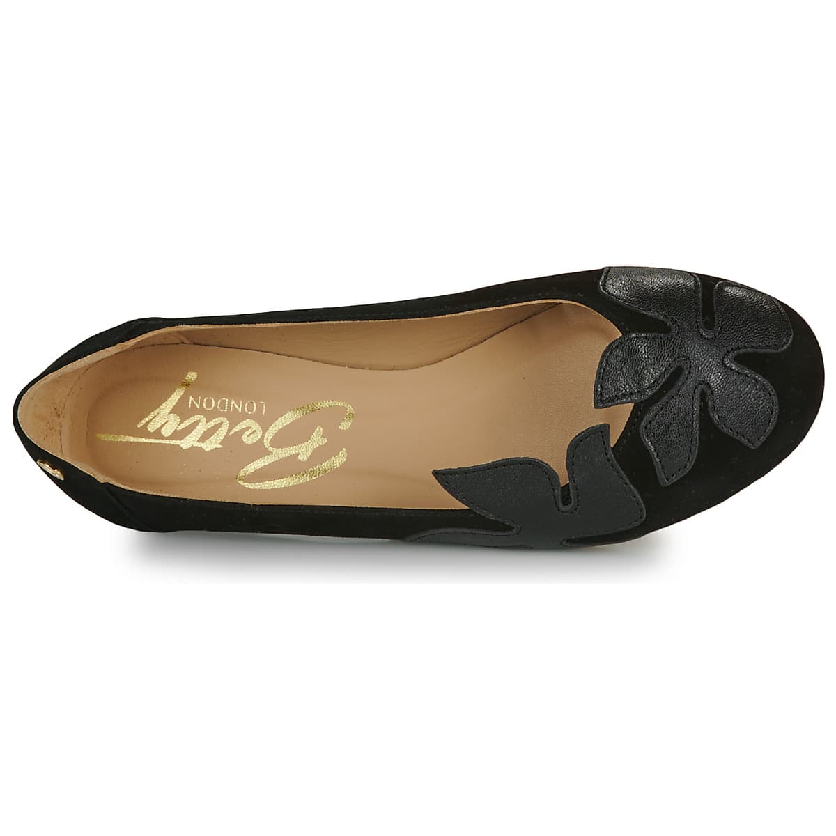 Women's Ballet Flats Betty London Black
