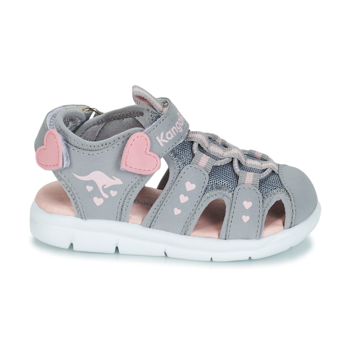 Girls' Sandals Kangaroos Gray