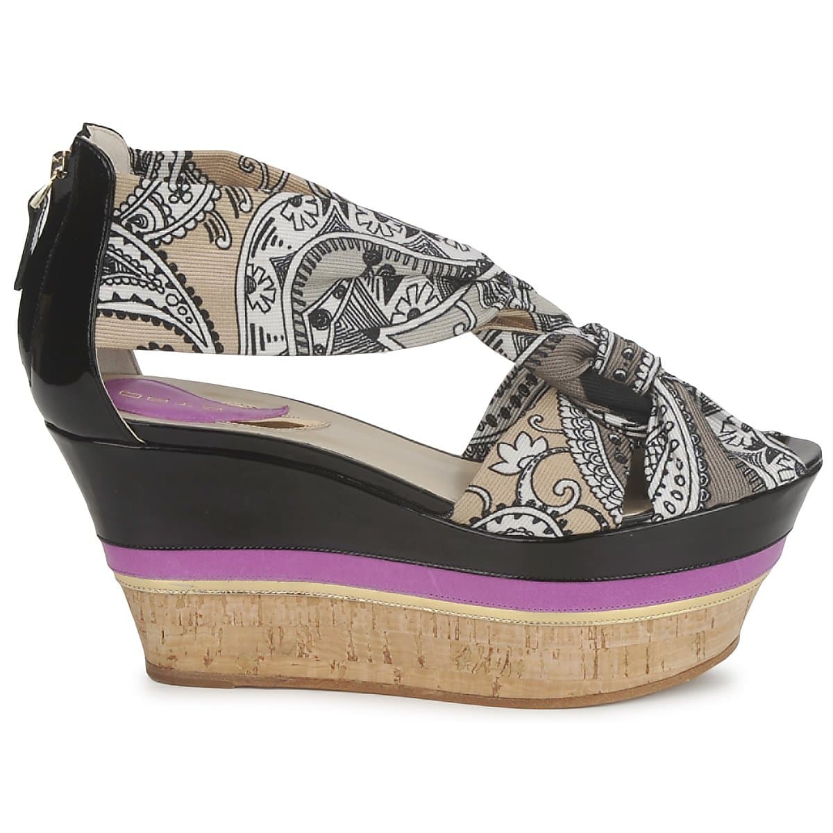 Women's Platforms Etro Gray