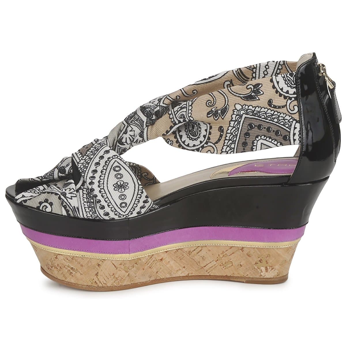Women's Platforms Etro Gray