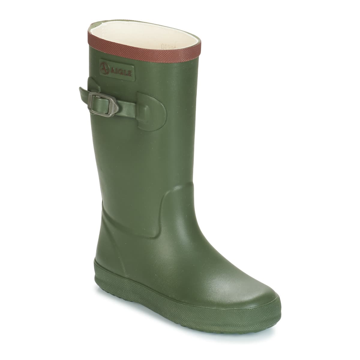 Boys' Wellington Boots Aigle Khaki