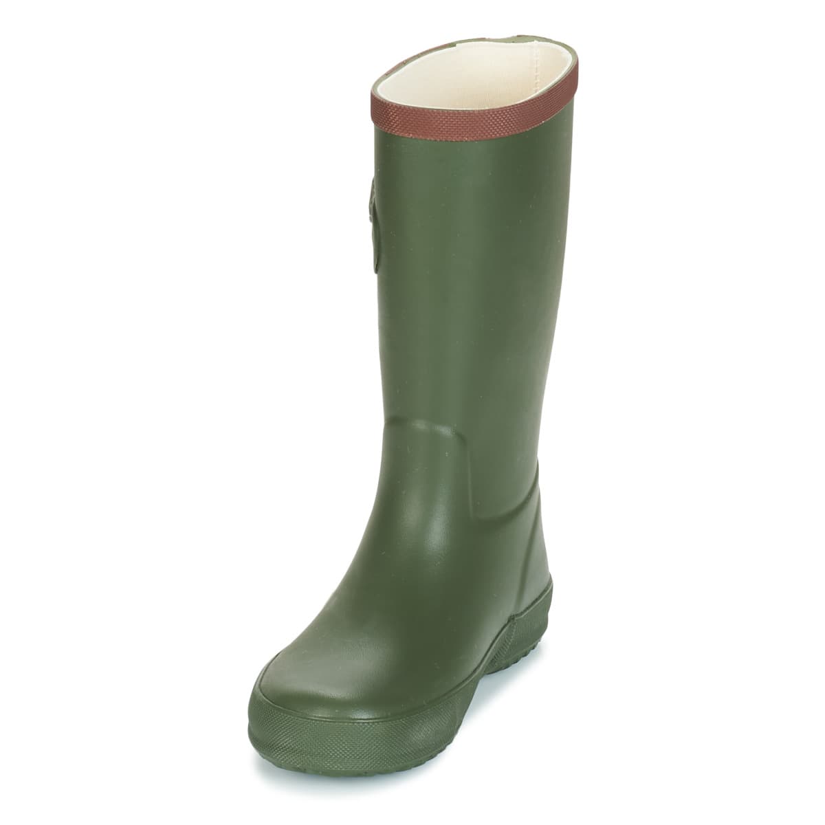 Boys' Wellington Boots Aigle Khaki