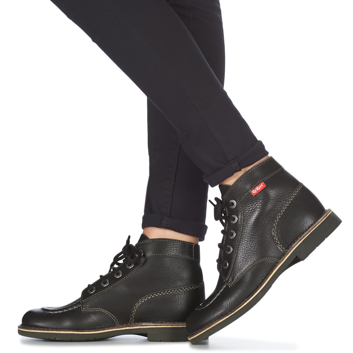 Women's Boots Kickers Brown