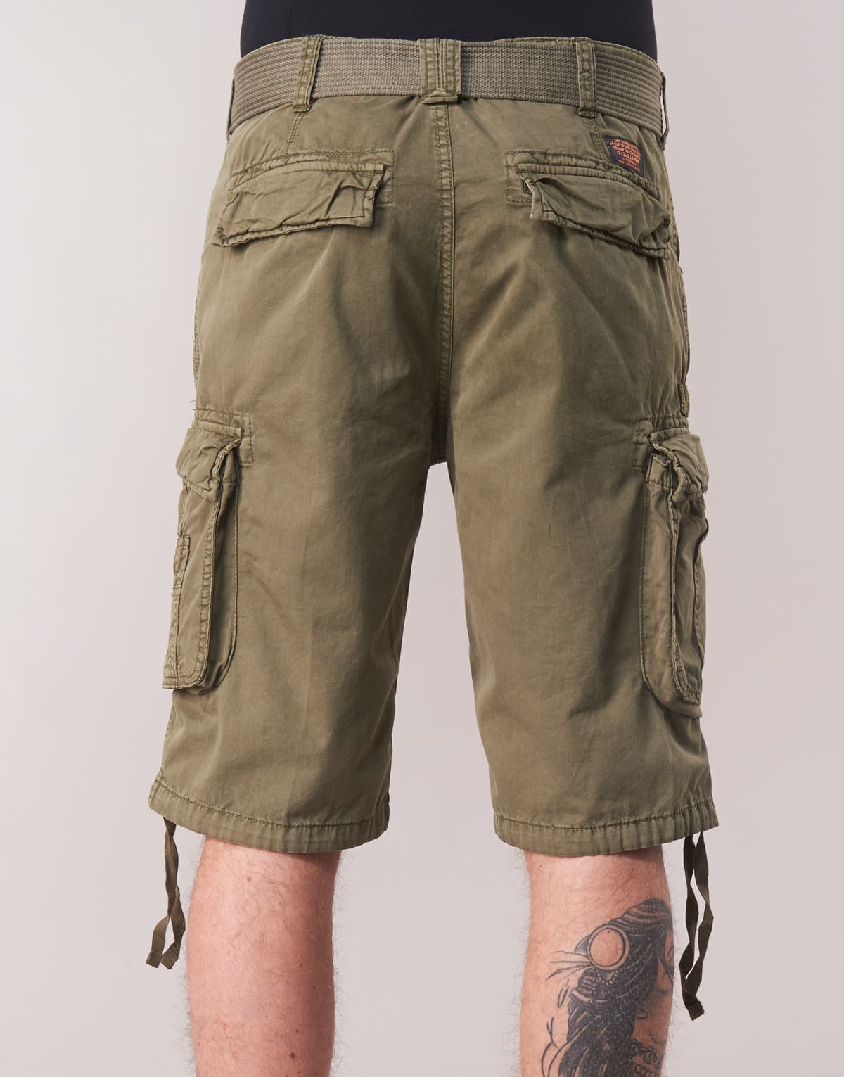 Men's Shorts Schott Khaki