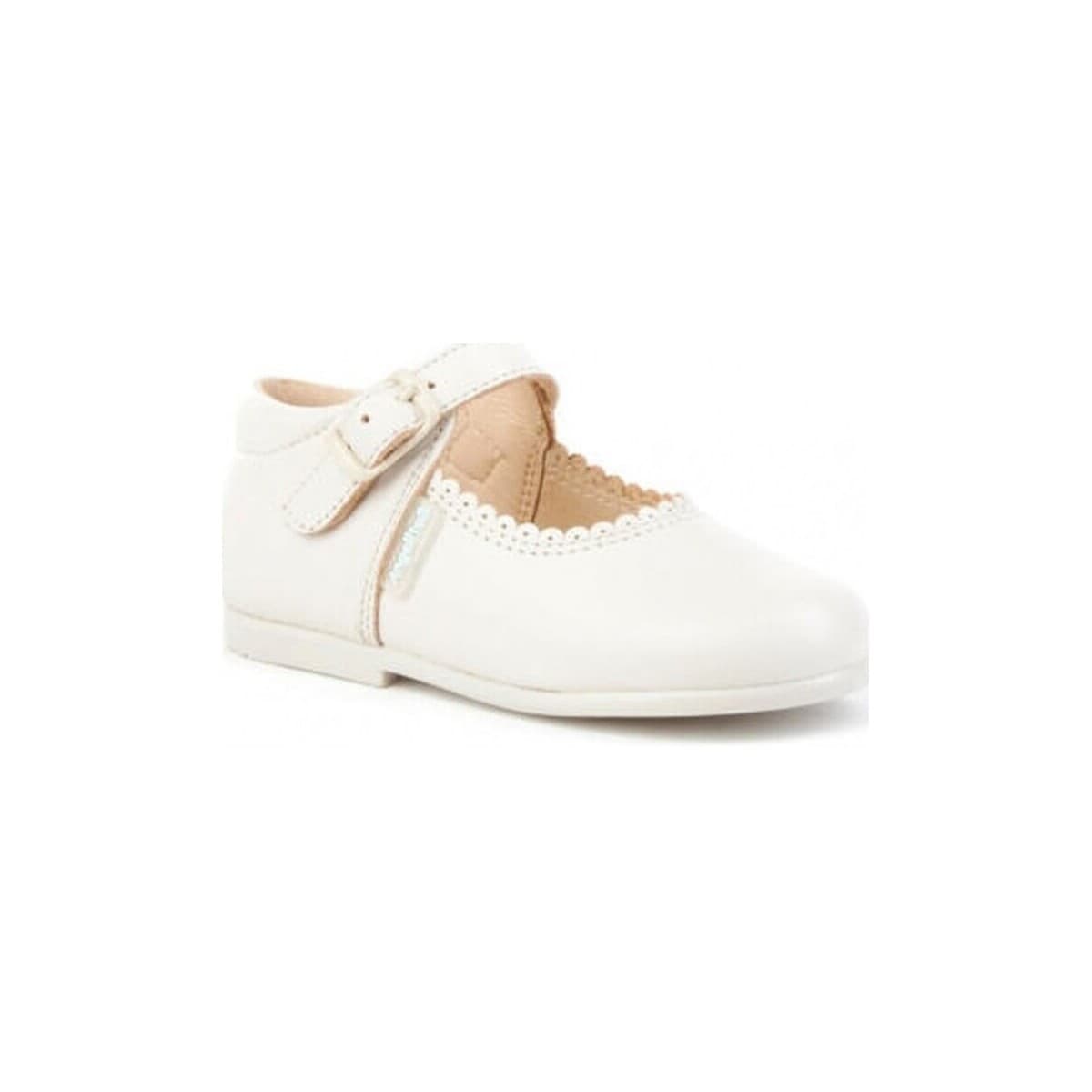 Women's Ballet Flats Angelitos White