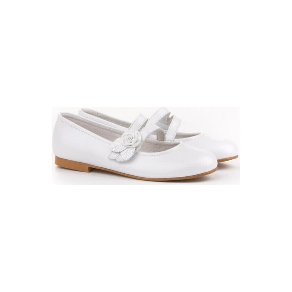 Women's Ballet Flats Angelitos White
