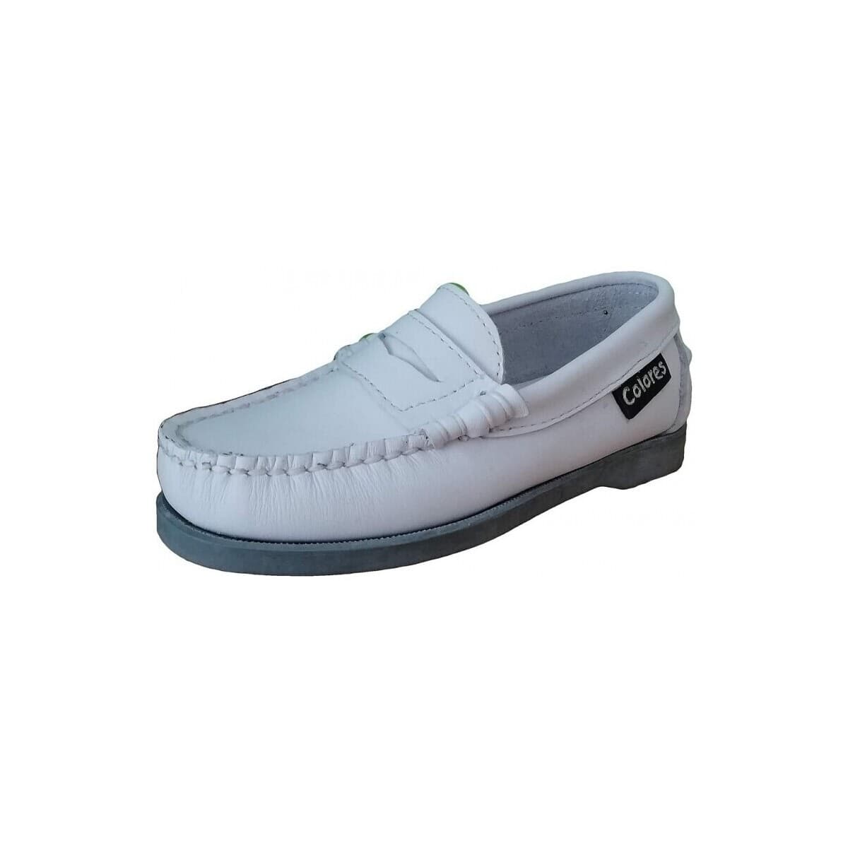 Boys' Loafers Colores White