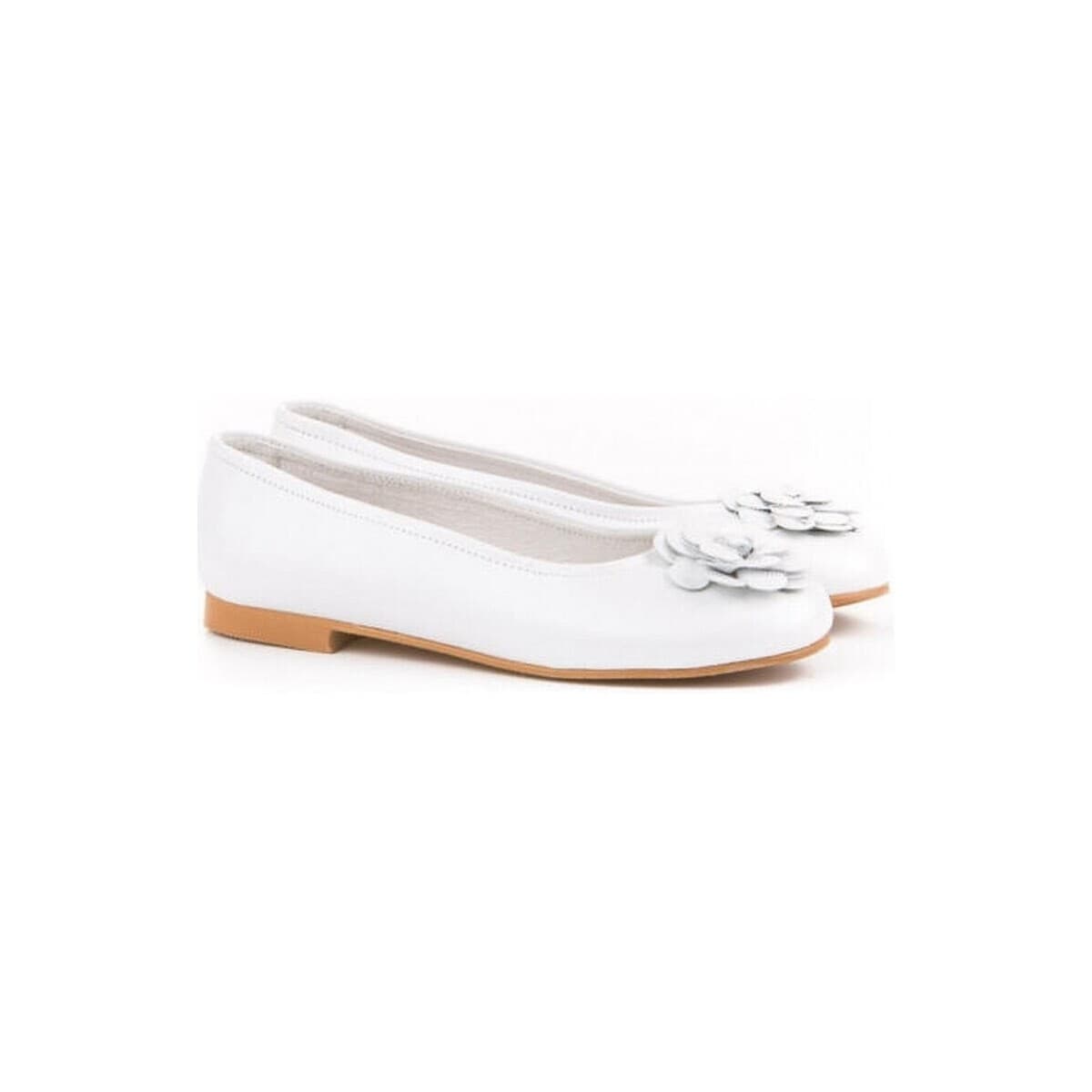 Women's Ballet Flats Angelitos White