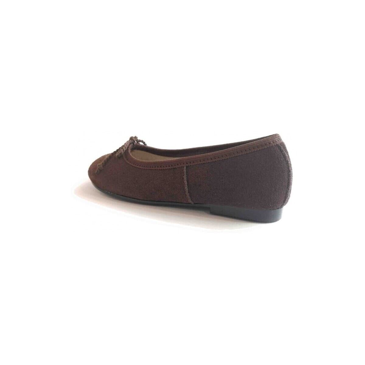 Women's Ballet Flats Colores Brown