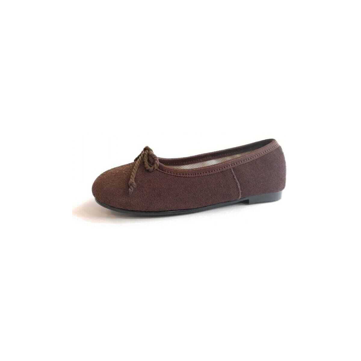 Women's Ballet Flats Colores Brown