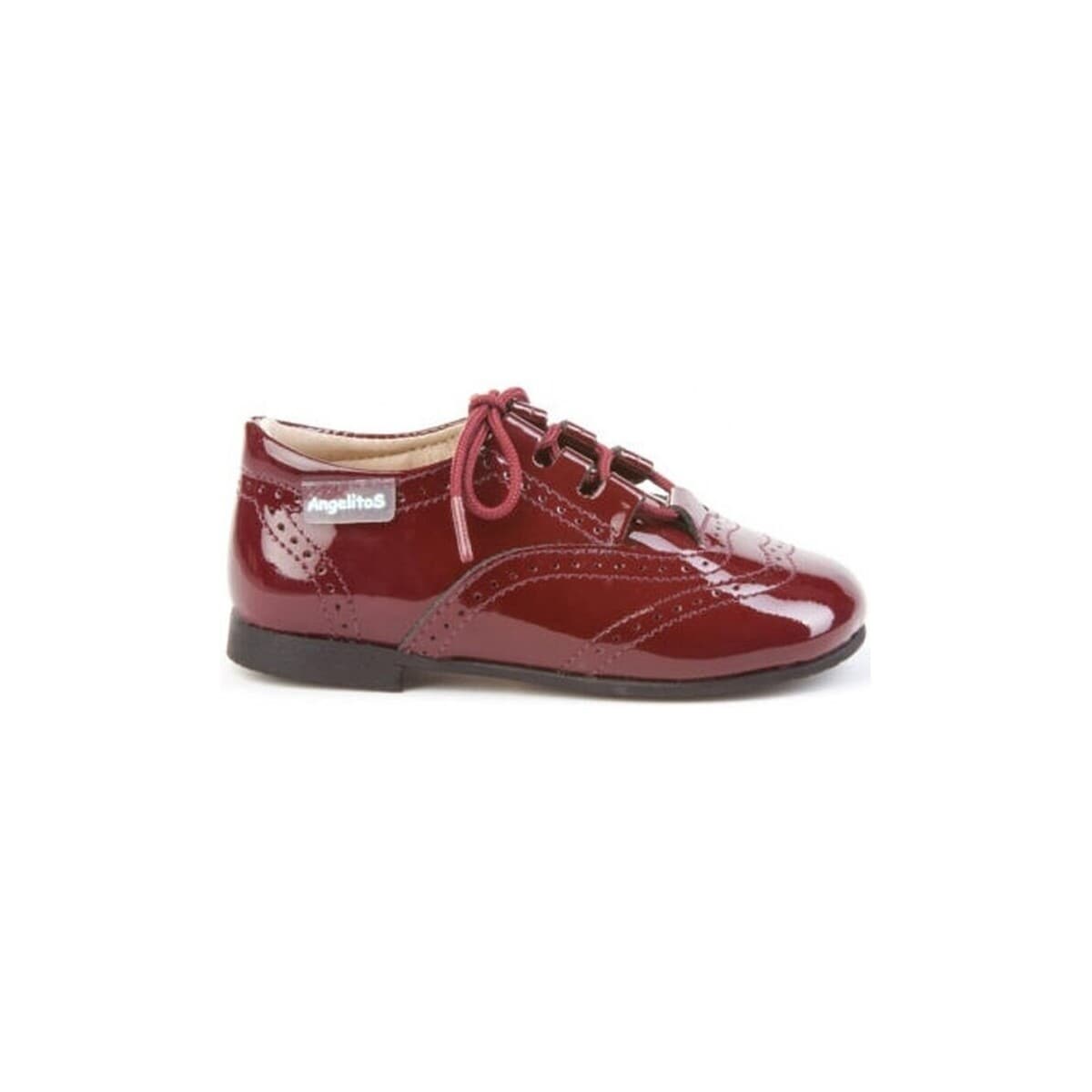 Boys' Dress Shoes Angelitos Bordeaux