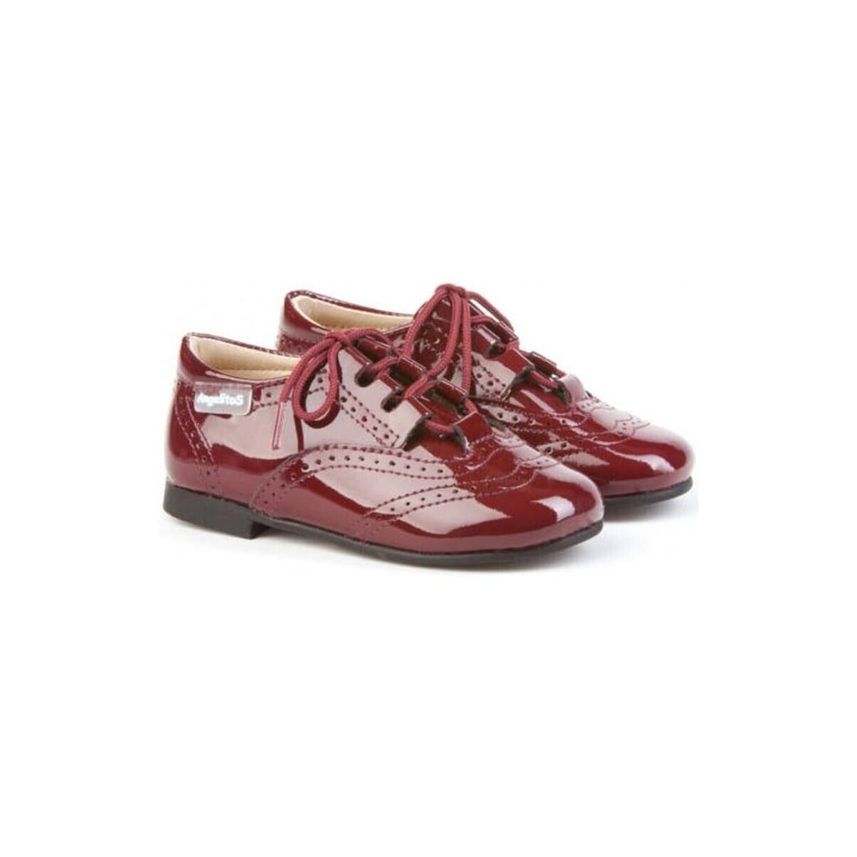 Boys' Dress Shoes Angelitos Bordeaux