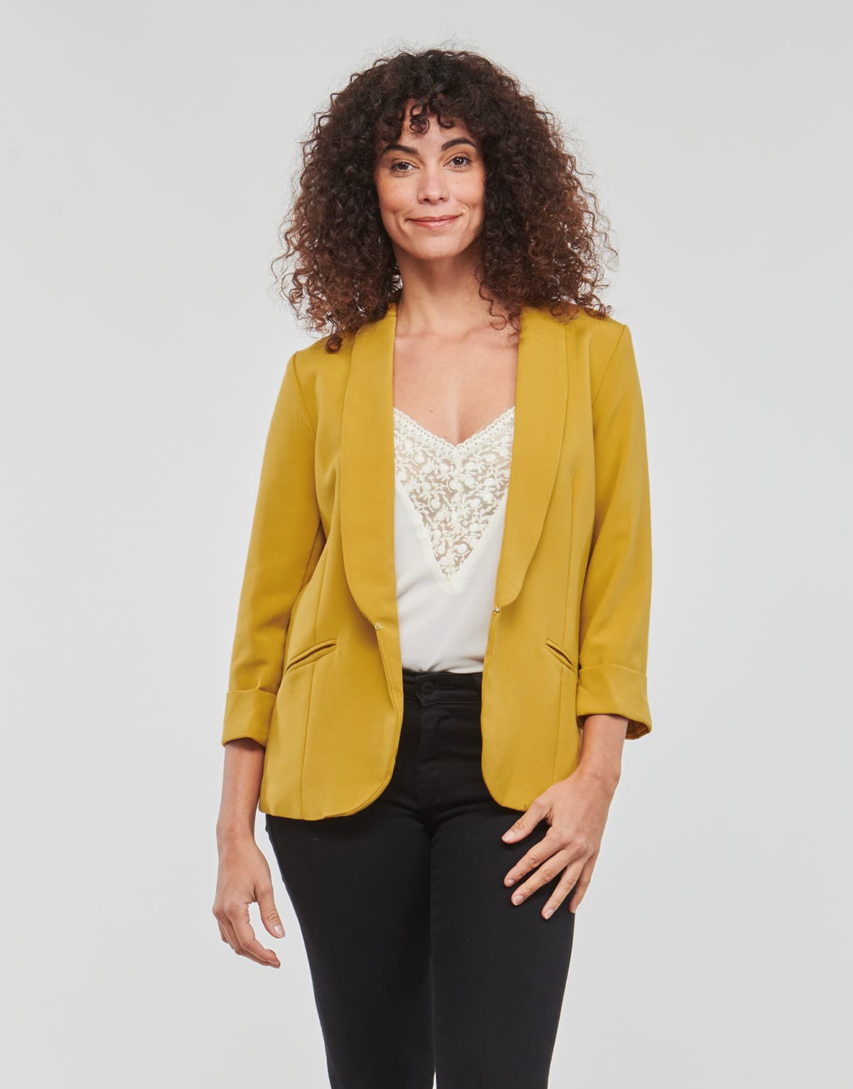 Women's Blazers Betty London Yellow