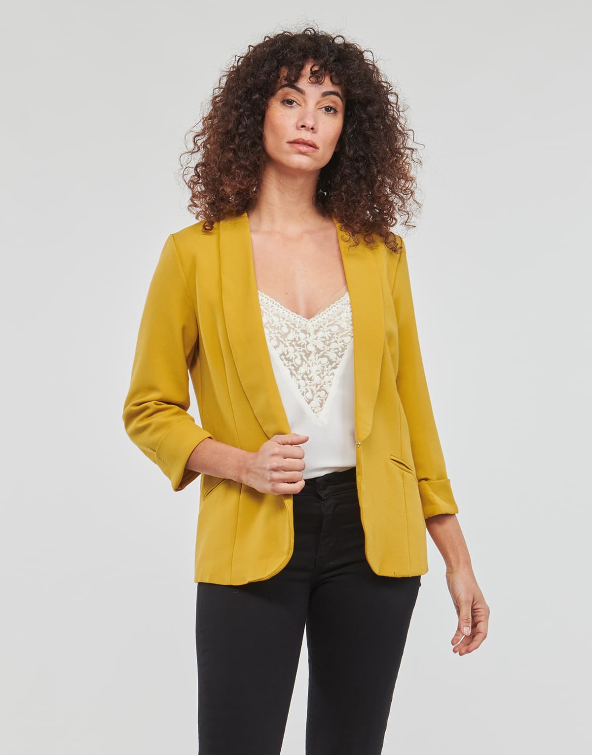 Women's Blazers Betty London Yellow