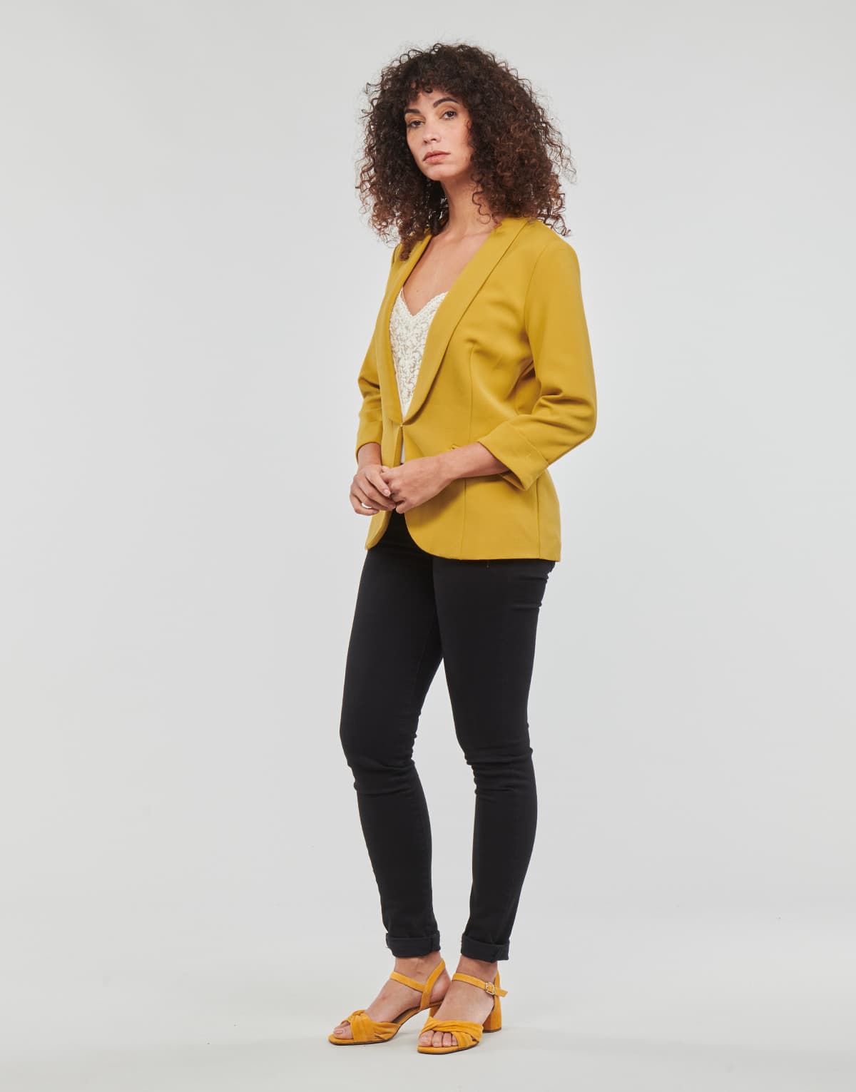Women's Blazers Betty London Yellow