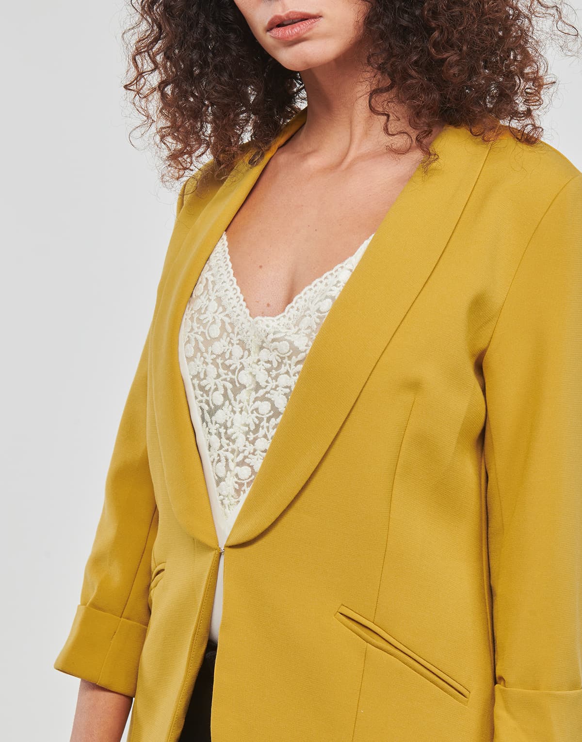 Women's Blazers Betty London Yellow