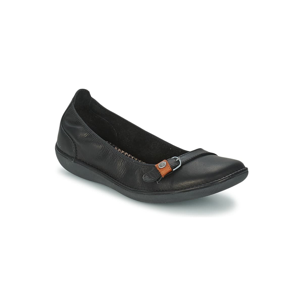 Women's Ballet Flats TBS Black