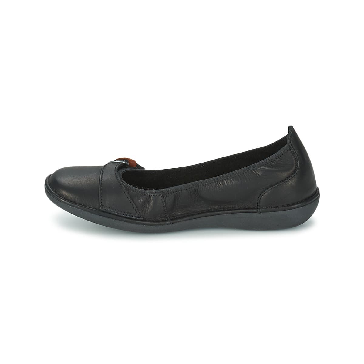 Women's Ballet Flats TBS Black
