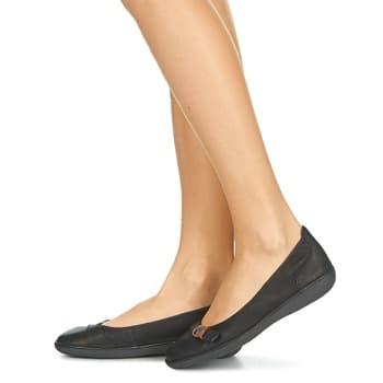 Women's Ballet Flats TBS Black