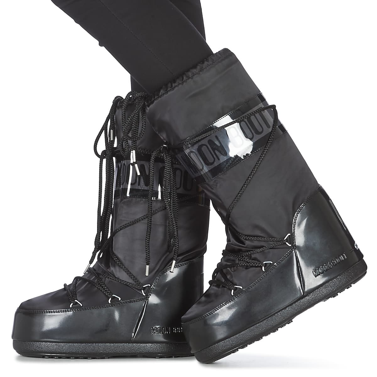 Women's Outdoor Shoes Moon Boot Black