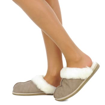 Women's House Slippers Shepherd Beige