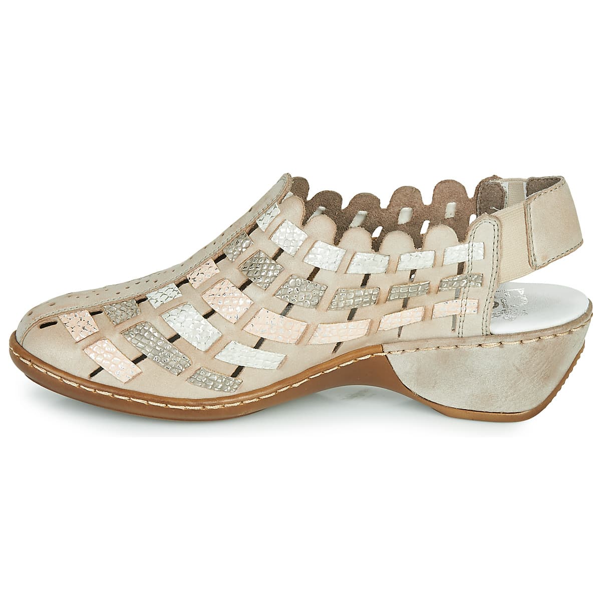 Women's Ankle Boots Rieker Silver