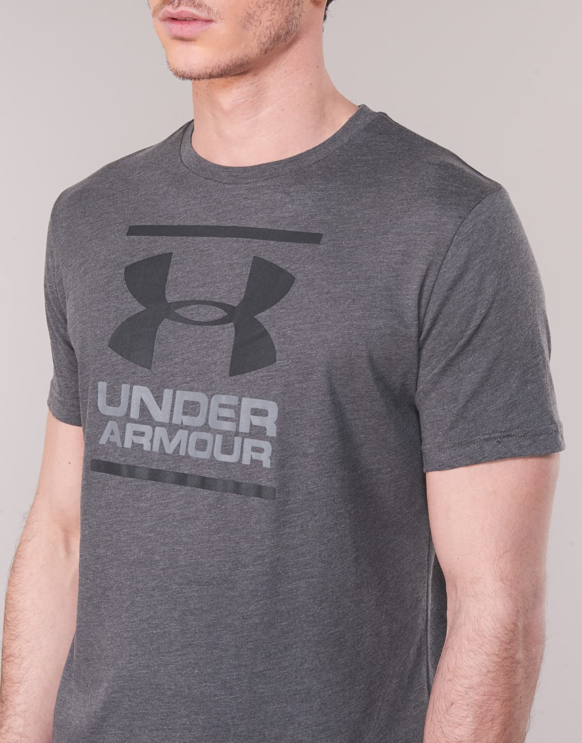 Men's T-Shirts Under Armour Gray