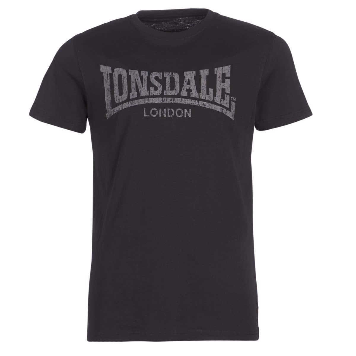 Men's T-Shirts Lonsdale Black