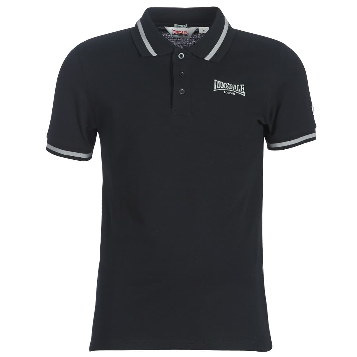 Men's Polo Shirts Lonsdale Black