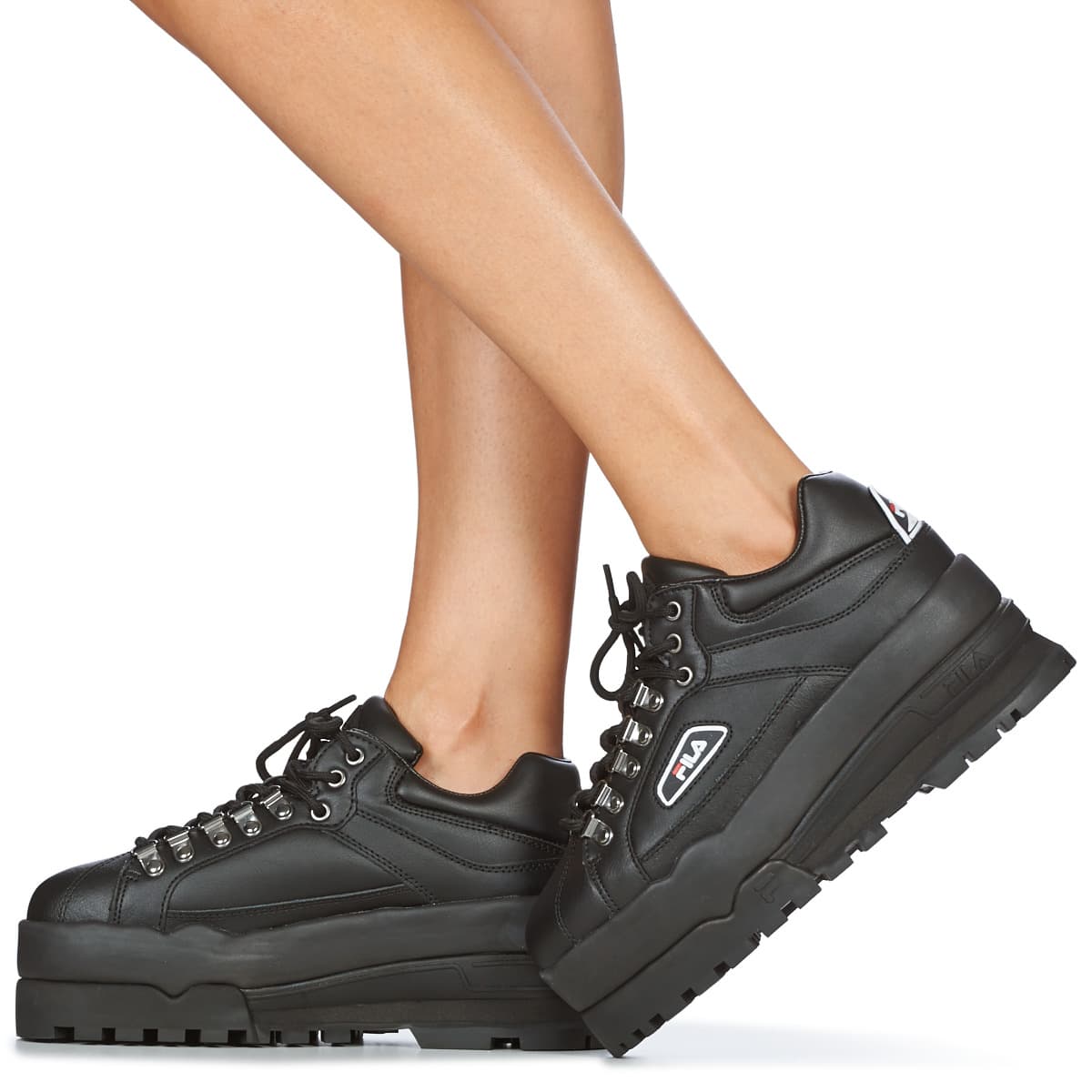 Women's Sports Shoes Fila Black