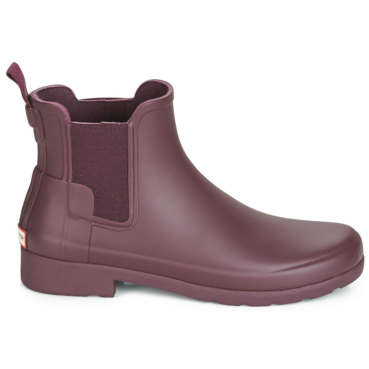 Women's Wellington Boots Hunter Bordeaux