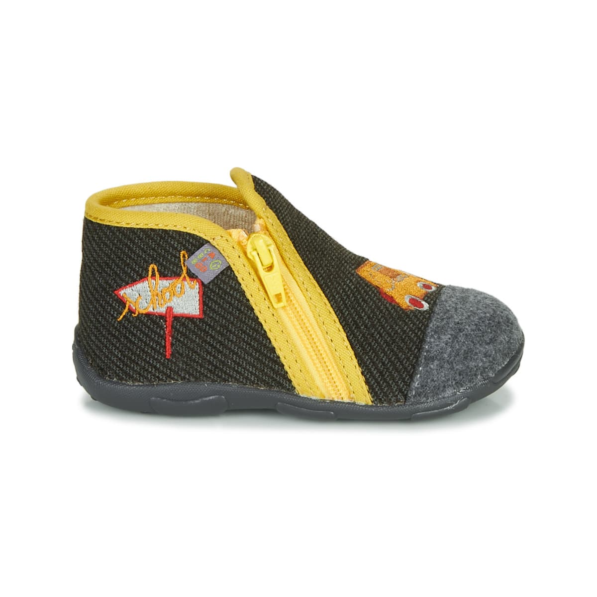 Boys' House Slippers GBB Black