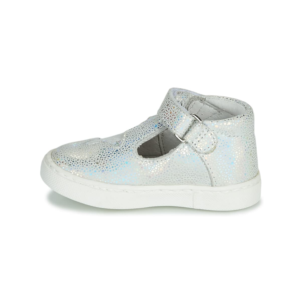 Women's Ballet Flats GBB Silver