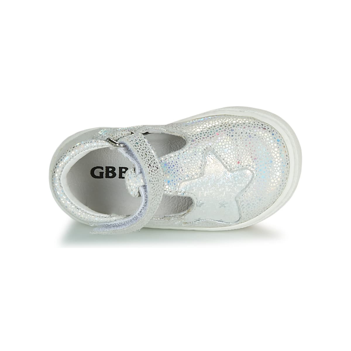 Women's Ballet Flats GBB Silver