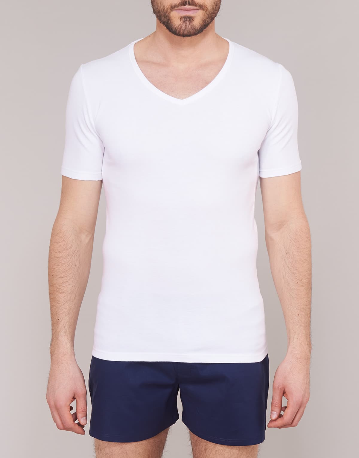 Men's T-Shirts Damart White
