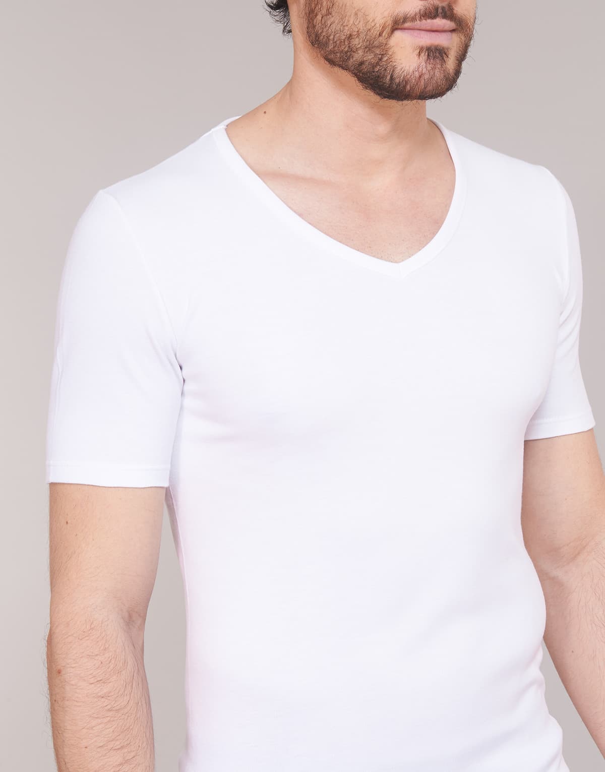 Men's T-Shirts Damart White