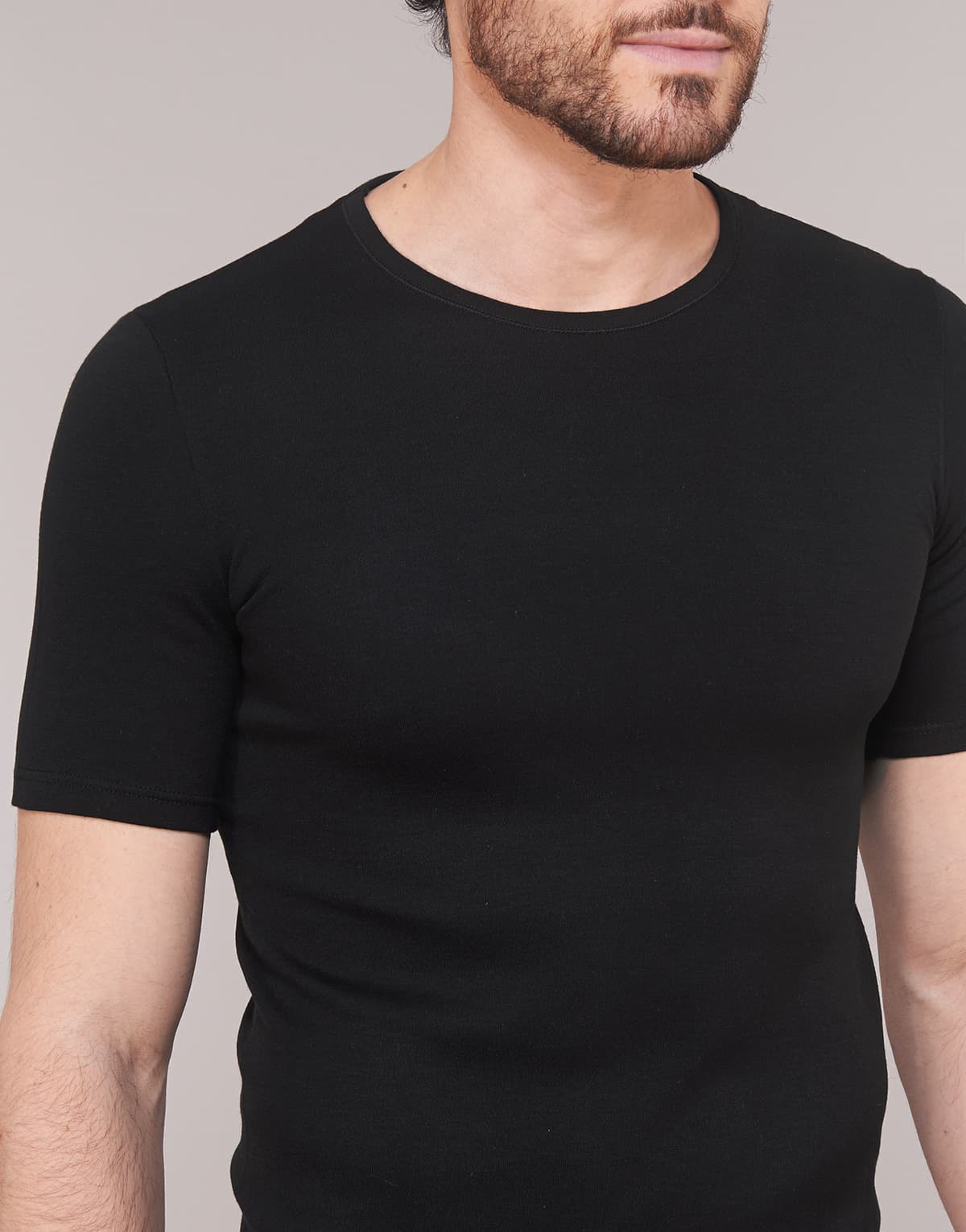 Men's T-Shirts Damart Black