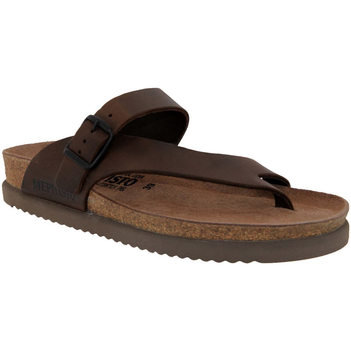 Men's Flip Flops Mephisto Brown