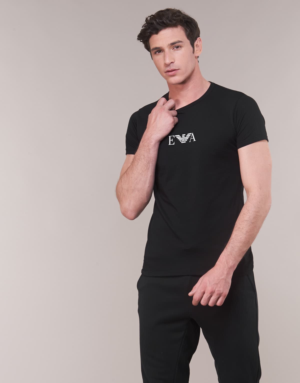 Men's T-Shirts Emporio Armani Black