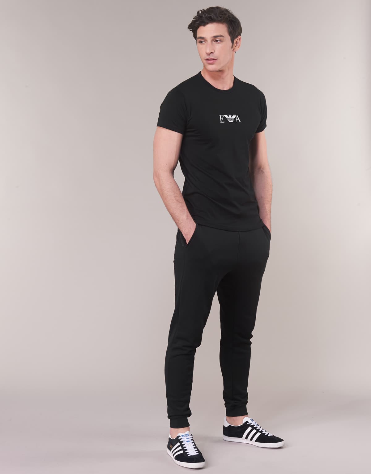 Men's T-Shirts Emporio Armani Black