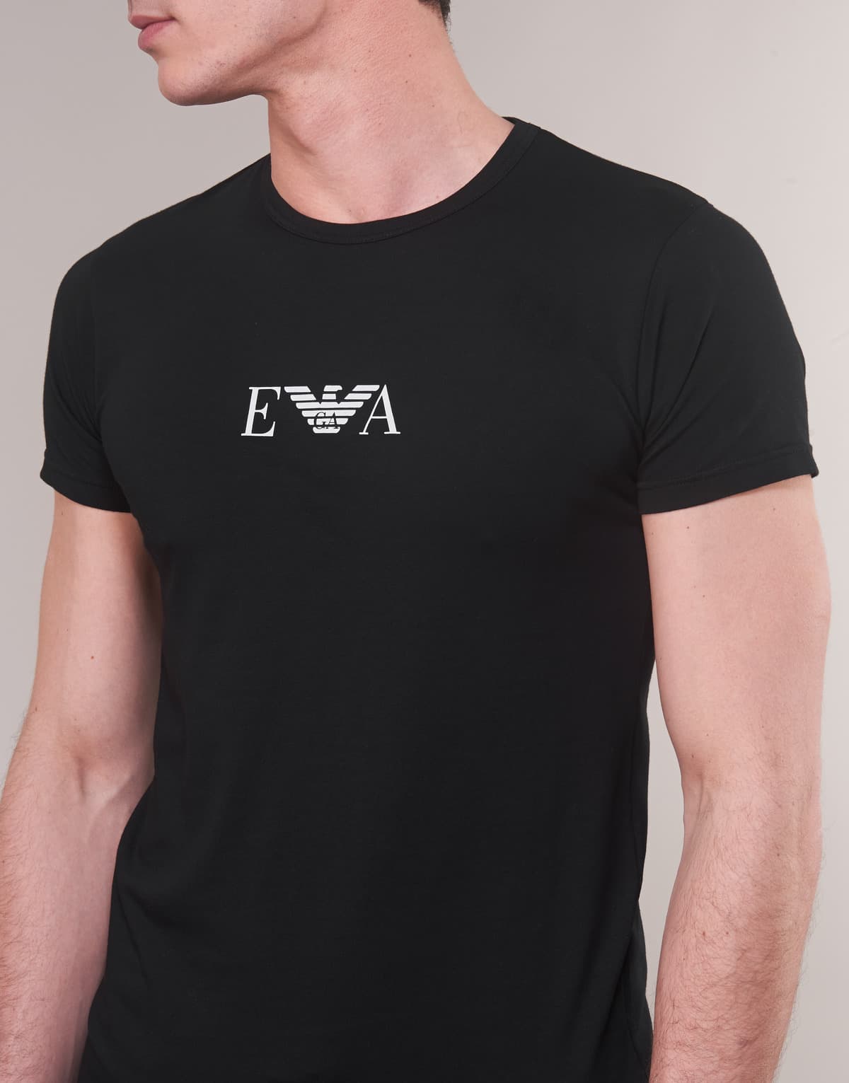 Men's T-Shirts Emporio Armani Black
