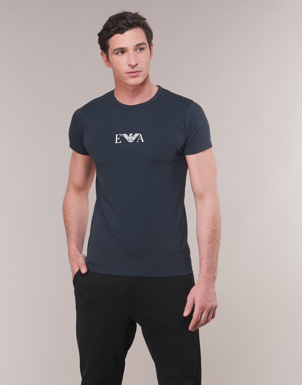 Men's T-Shirts Emporio Armani Blue