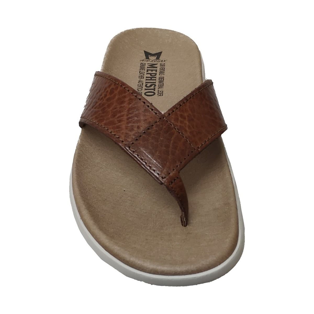 Men's Flip Flops Mephisto Brown