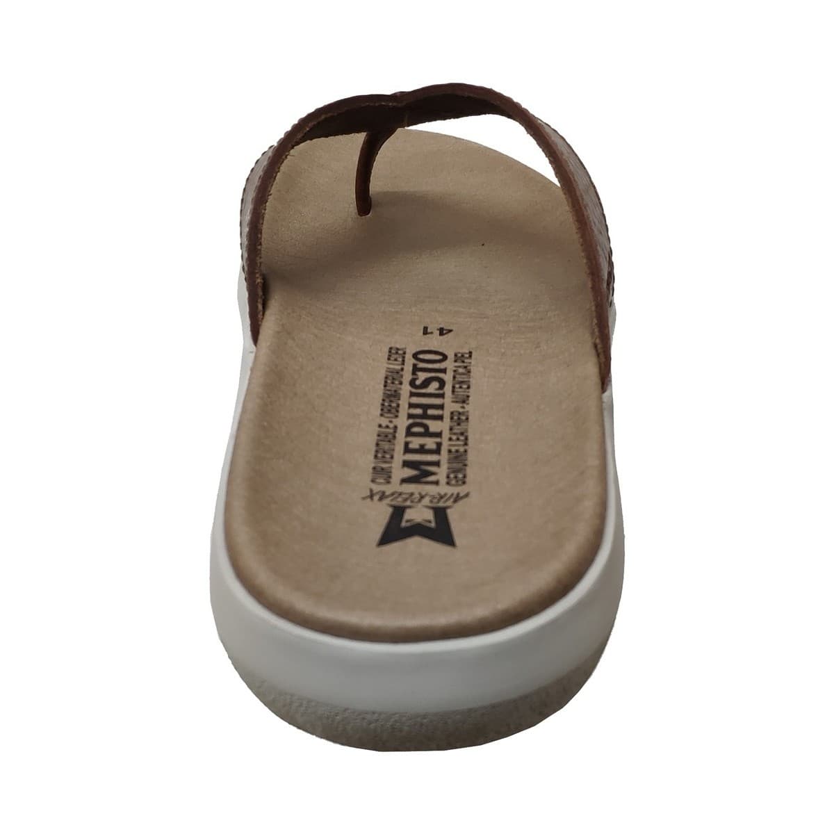Men's Flip Flops Mephisto Brown