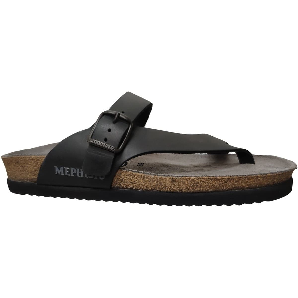 Men's Flip Flops Mephisto Black